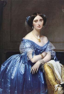 Portrait of Princess Pauline-Eleonore de Broglie (mk04)